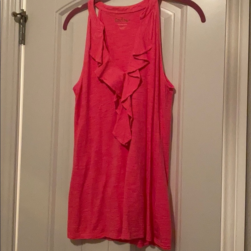 Lilly Pulitzer Ruffle Tank